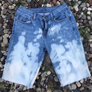 Bleached Levi’s Cutoff Shorts